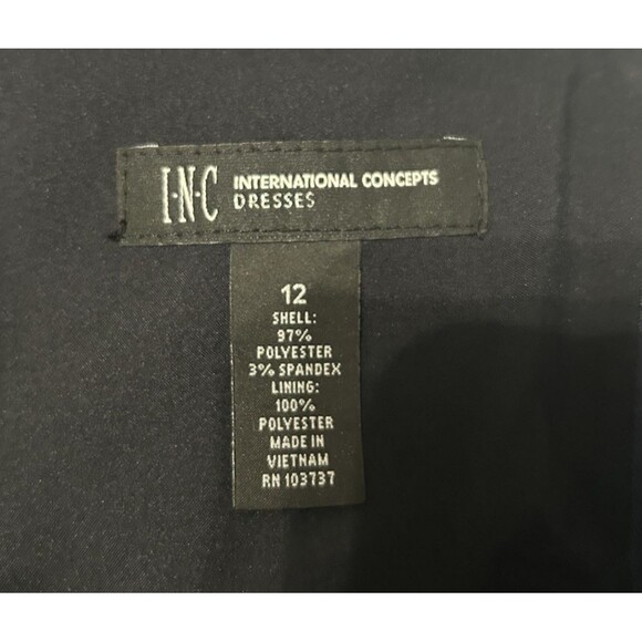 Inc International Concept Floral Lace Sleeveless Sheath Key Hole Dress 12 - Picture 8 of 8